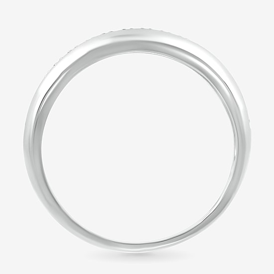 Mens 3.5MM 1/6 CT. T.W. Natural White Diamond 10K Gold Wedding Band