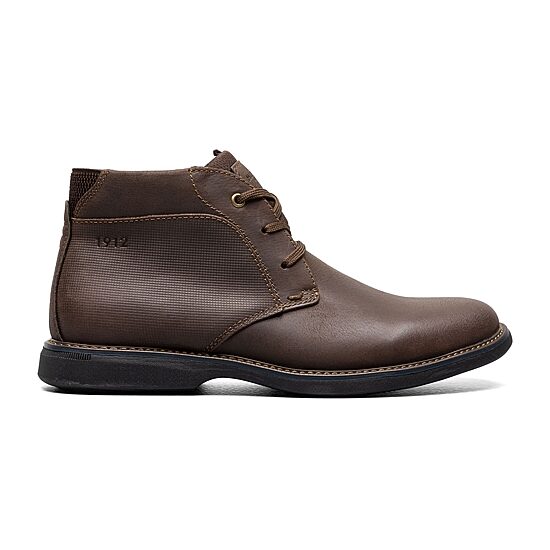 Nunn Bush Mens Otto Pt Chukka Flat Heel Chukka Boots