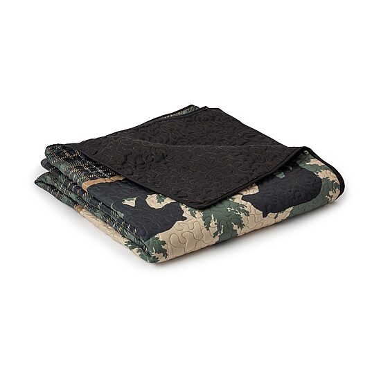 Donna Sharp Bear Walk Plaid Washable Reversible Midweight Throw