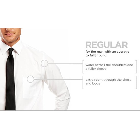 J. Ferrar Ultra Comfort Mens Regular Fit Stretch Fabric Wrinkle Free Long Sleeve Dress Shirt