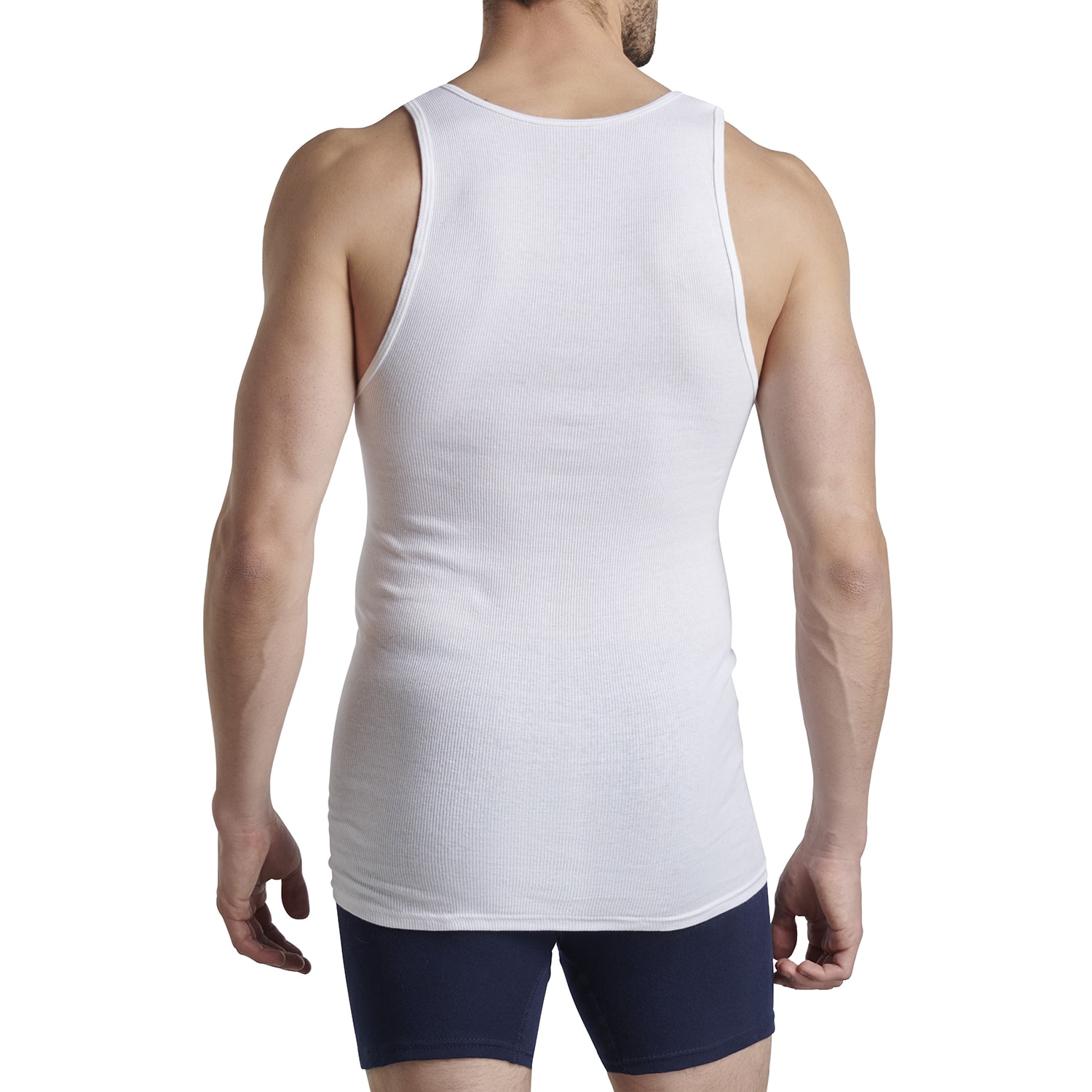 Fruit of the Loom Premium Bonus Pack Mens Crew Neck Sleeveless 6 Pack Tank