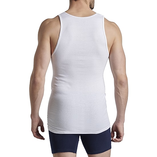Fruit of the Loom Premium Bonus Pack Mens Crew Neck Sleeveless 6 Pack Tank
