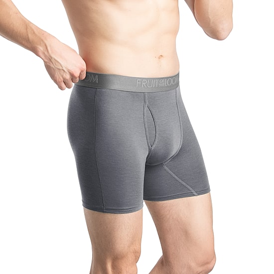 Fruit of the Loom 360 Stretch Coolsoft Mens 4 Pack Boxer Briefs Stc4bb1j