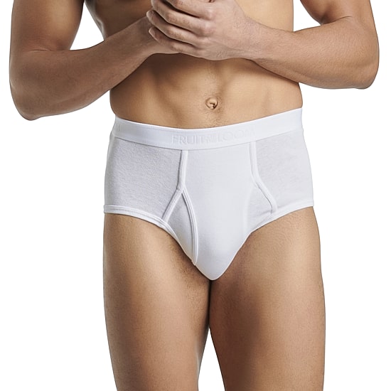 Fruit of the Loom Premium Cotton Mens 6 Pack Briefs Jc6p761