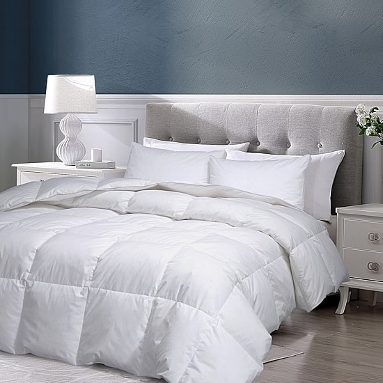 Martha Stewart Midweight Goose Down Feather Comforter