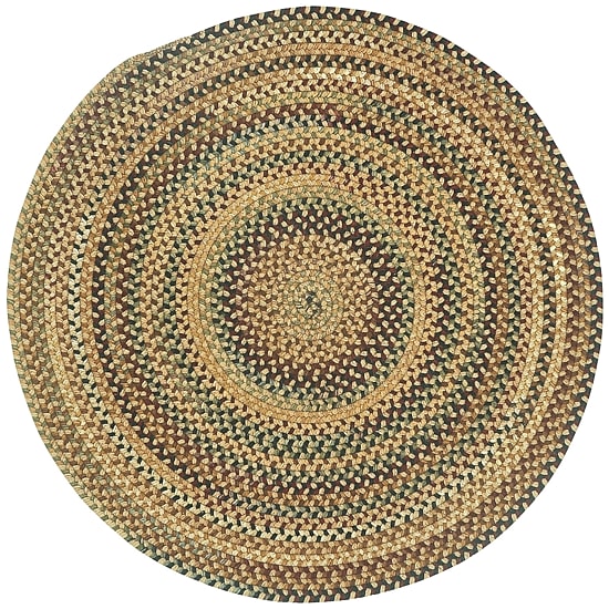 Capel Inc. Bangor Concentric Braided Round Rugs