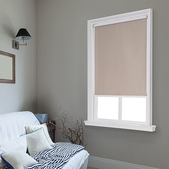 Paige Cut-To-Width Cordless Blackout Unfringed Roller Shade