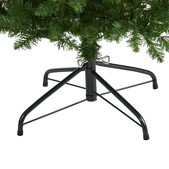 Nearly Natural 6 Foot Pre-Lit Pine Christmas Tree