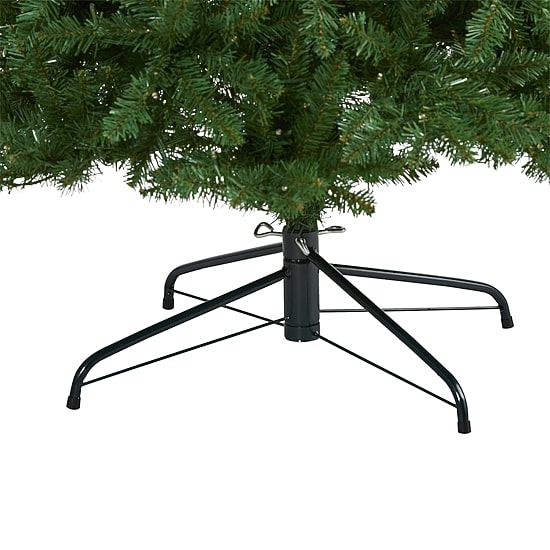 Nearly Natural 9 Foot Pre-Lit Pine Christmas Tree