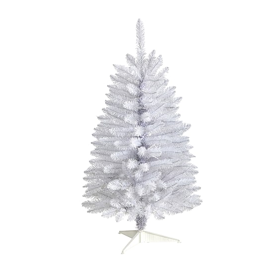 Nearly Natural 3 Foot Pre-Lit Fir Christmas Tree