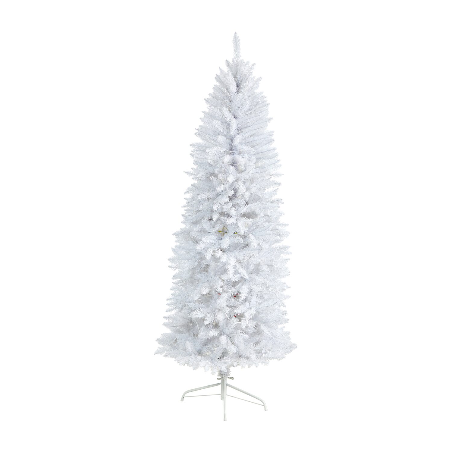 Nearly Natural 6 Foot Pre-Lit Fir Christmas Tree