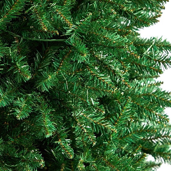 Nearly Natural 12 Foot Pre-Lit Pine Christmas Tree