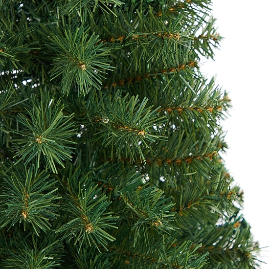 Nearly Natural 3 Foot Pre-Lit Pine Christmas Tree