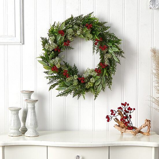 Nearly Natural Wreath