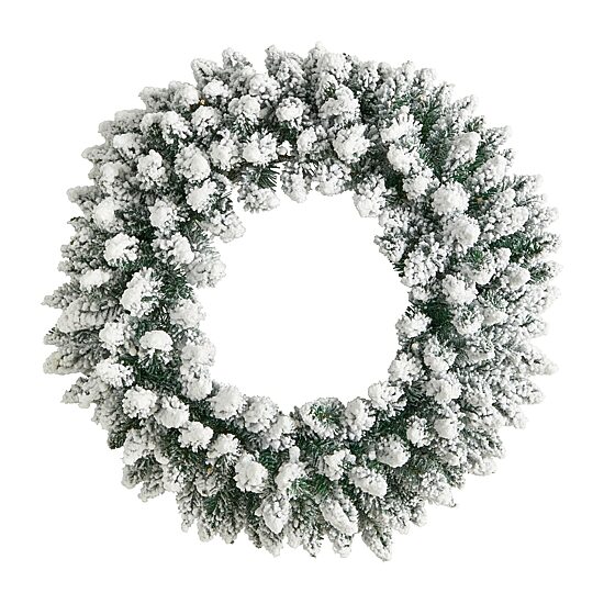 Nearly Natural Pre-Lit Wreath