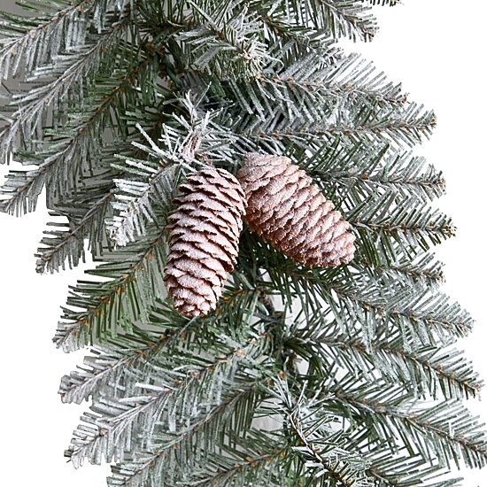 Nearly Natural Pre-Lit Wreath