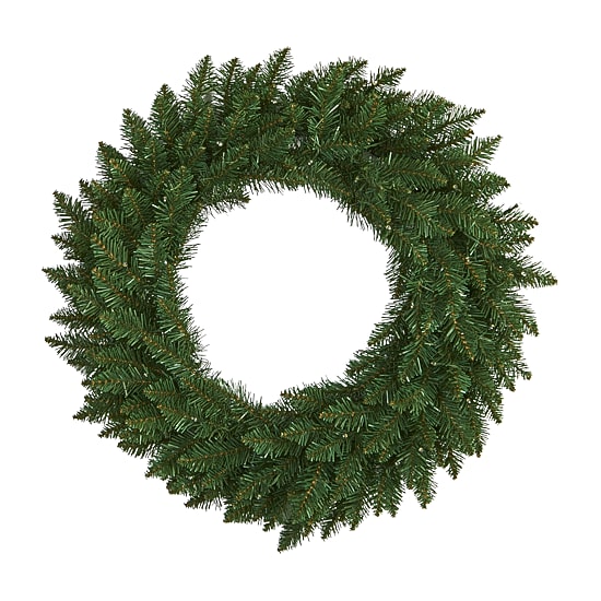 Nearly Natural Pre-Lit Wreath