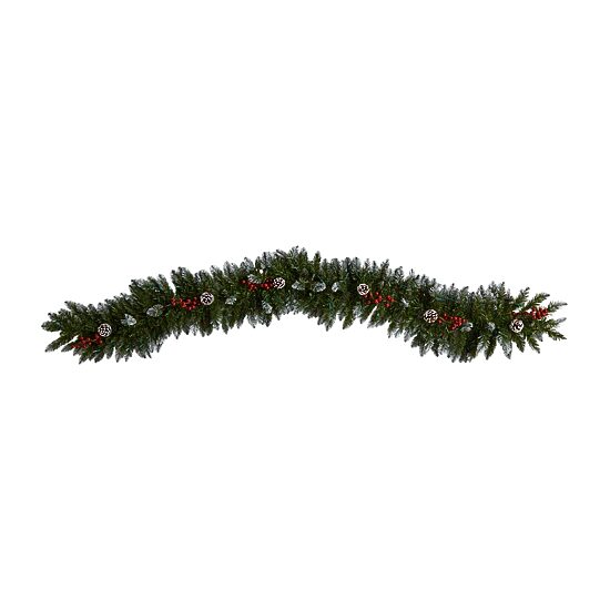 Nearly Natural Pre-Lit Indoor Garland