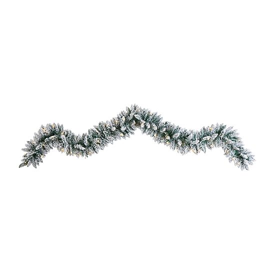 Nearly Natural Pre-Lit Indoor Garland