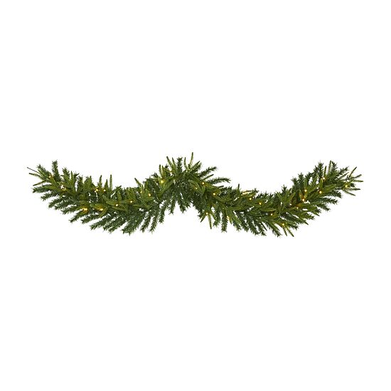 Nearly Natural Pre-Lit Indoor Garland