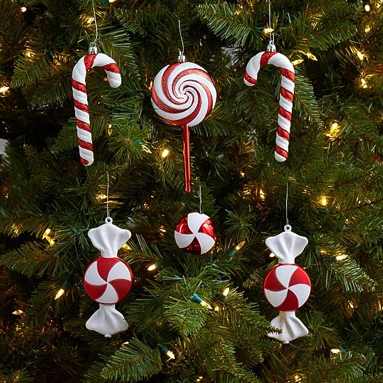 Nearly Natural 6-pc. Christmas Ornament