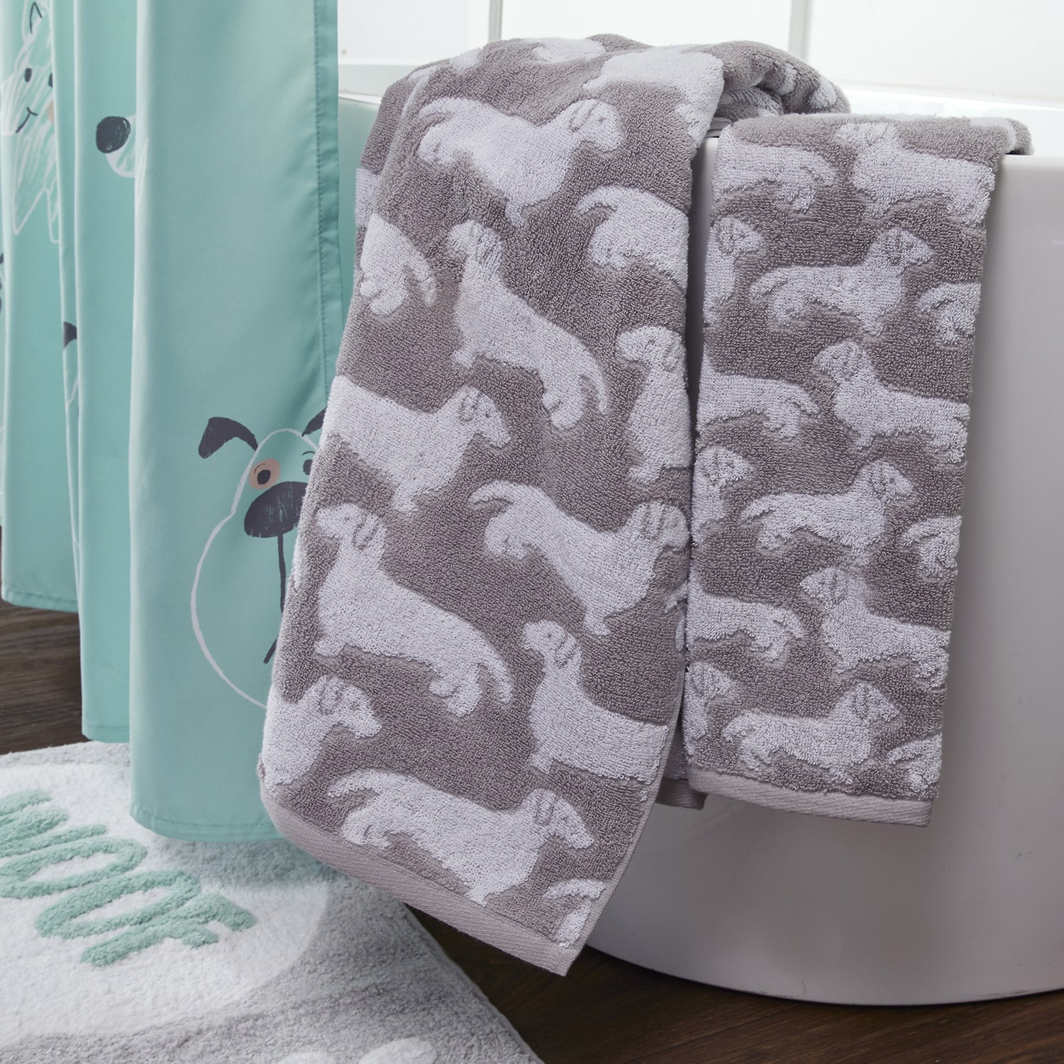 Saturday Knight Dog Bath Towel