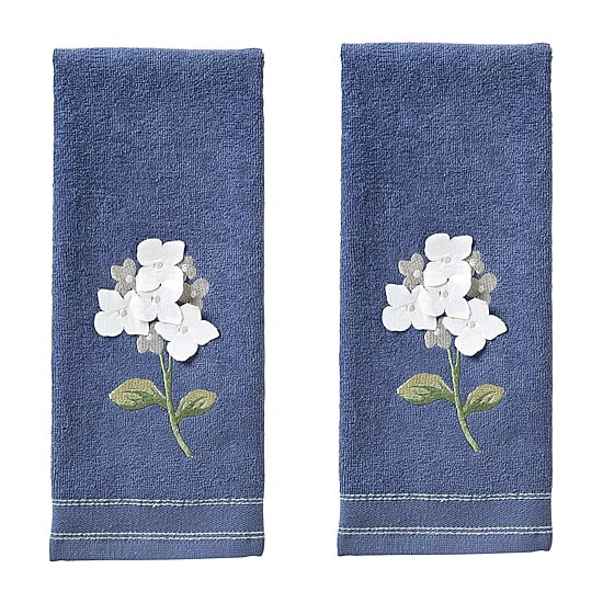 Saturday Knight Farm Hydrangea 2-pc. Hand Towel