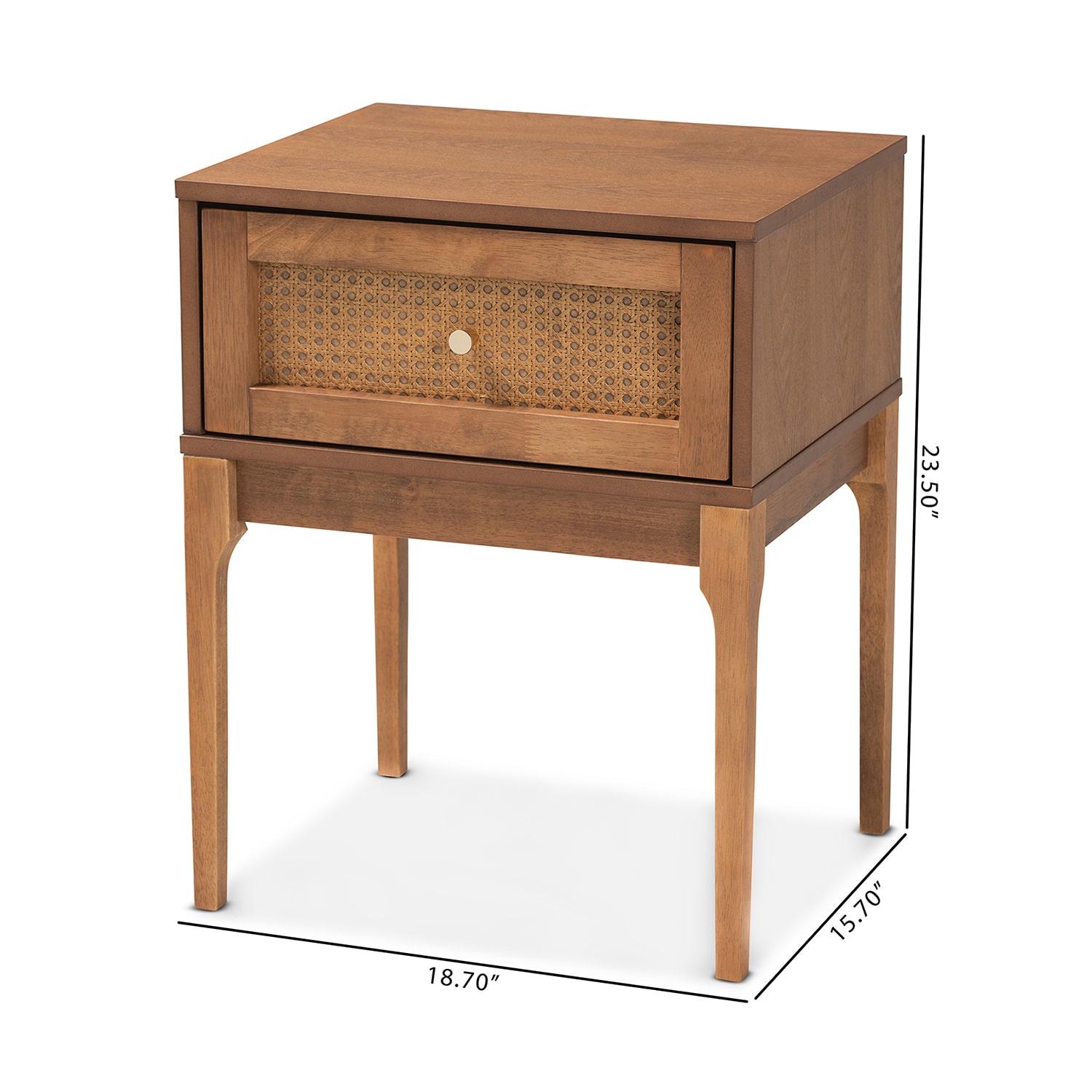 Ramiel 1-Drawer Nightstand