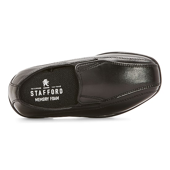 Stafford Toddler Boys Lil Dash Square Toe Slip-On Shoe