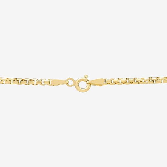 Jesus Christ Mens 18K Gold Over Silver 22 Inch Pendant Necklace