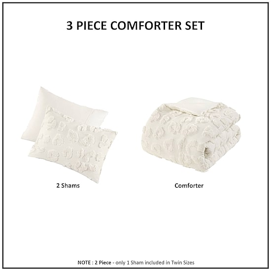 Intelligent Design Sophie Animal Chenille Midweight Comforter Set