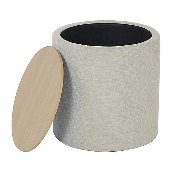 HOMEPOP Homepop Storage Lift-Top Upholstered Ottoman