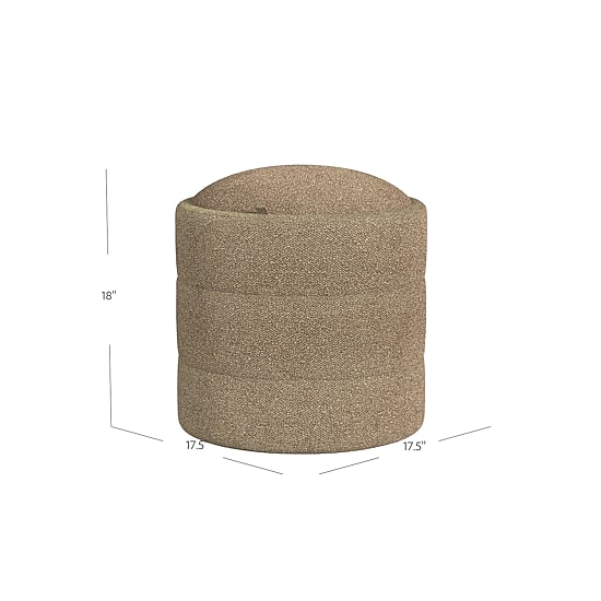 HOMEPOP Homepop Storage Lift-Top Upholstered Ottoman