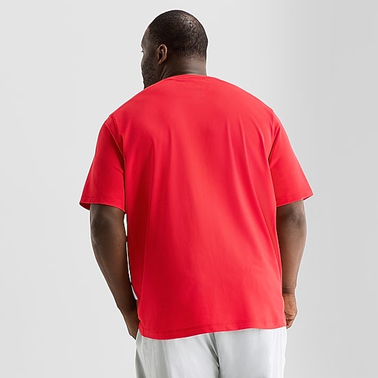 Shaquille O'Neal XLG™ Elevated Mens Crew Neck Short Sleeve Quick Dry Active T-Shirt