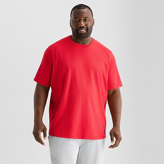 Shaquille O'Neal XLG™ Elevated Mens Crew Neck Short Sleeve Quick Dry Active T-Shirt