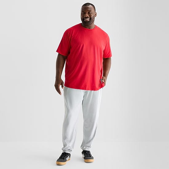 Shaquille O'Neal XLG™ Elevated Mens Crew Neck Short Sleeve Quick Dry Active T-Shirt