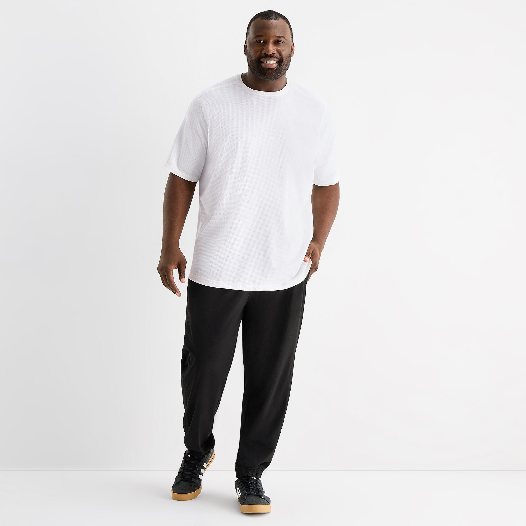 Shaquille O'Neal XLG™ Elevated Mens Crew Neck Short Sleeve Quick Dry Active T-Shirt