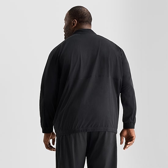 Shaquille O'Neal XLG™ Woven Mens Big and Tall Lightweight Track Jacket