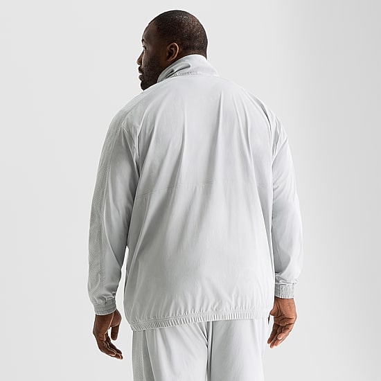 Shaquille O'Neal XLG™ Woven Mens Big and Tall Lightweight Track Jacket