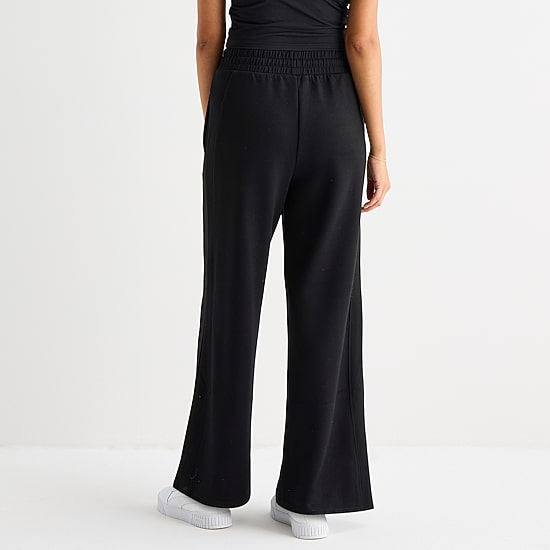 Arizona Womens Juniors Wide Leg Sweatpant