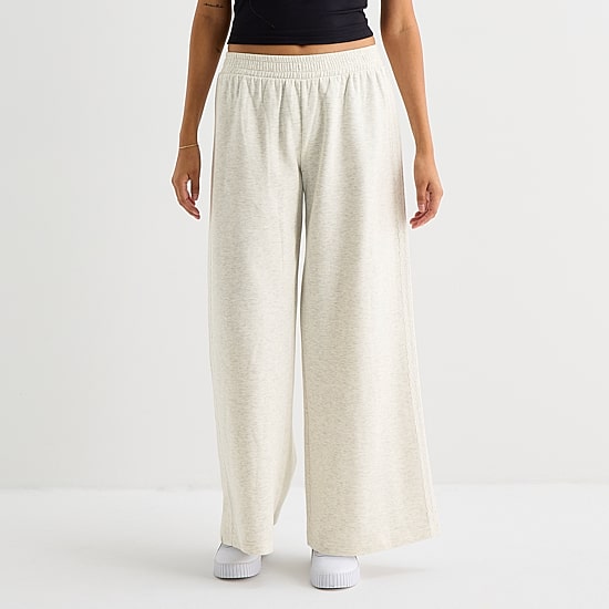 Arizona Womens Juniors Straight Sweatpant
