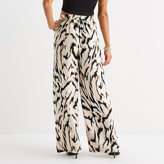 Bold Elements Womens Wide Leg Pull-On Pant