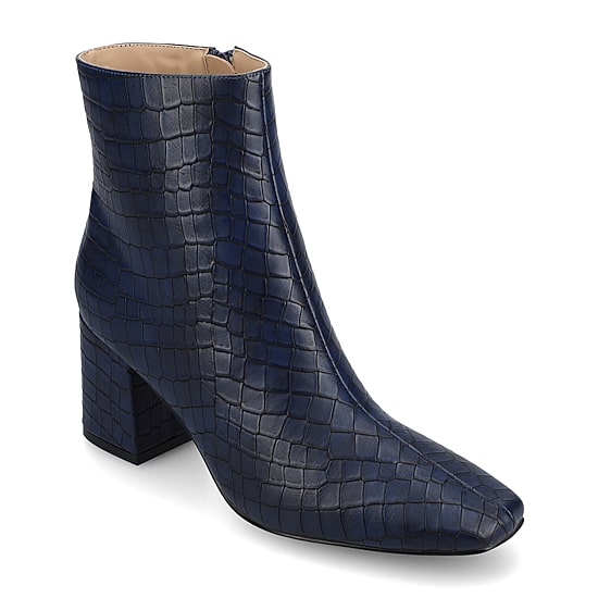 Journee Collection Womens Block Heel Booties