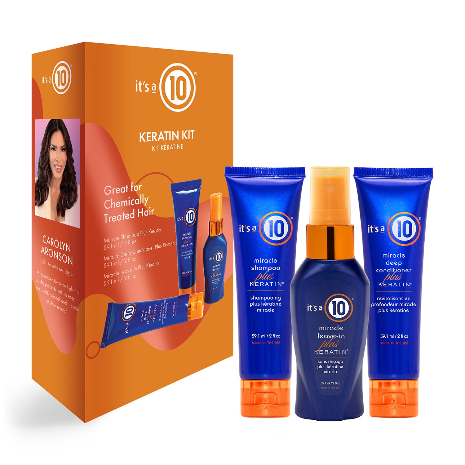 It's a 10 Keratin 3-pc. Value Set