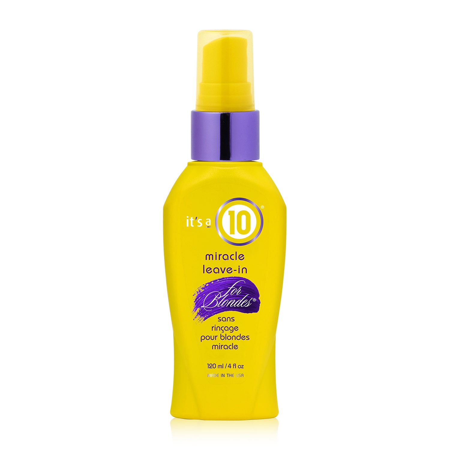 It's a 10 Miracle Leave In For Blondes Leave In Conditioner 4 oz.