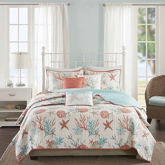 Madison Park Pacific Grove 6-pc. Quilt Set