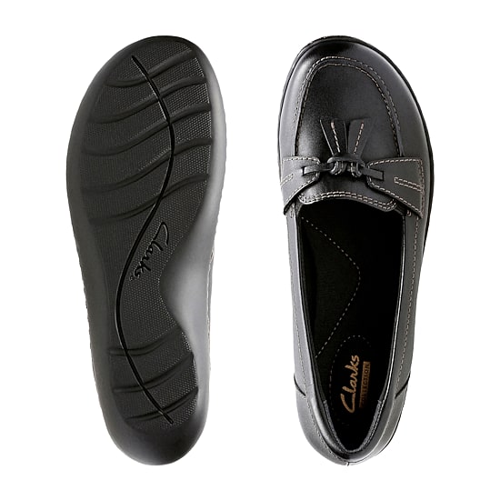 Clarks Womens Ashland Bubble Loafers