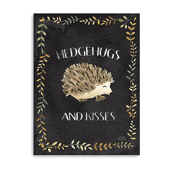 Lumaprints Woodland Whimsy X Black Giclee Canvas Art