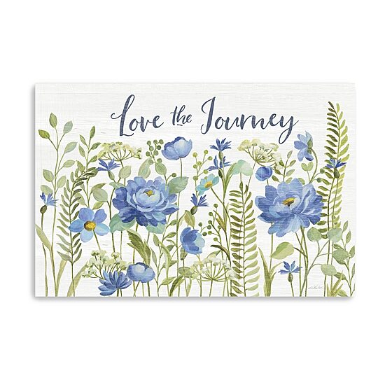 Lumaprints Botanical Blue Ii Giclee Canvas Art