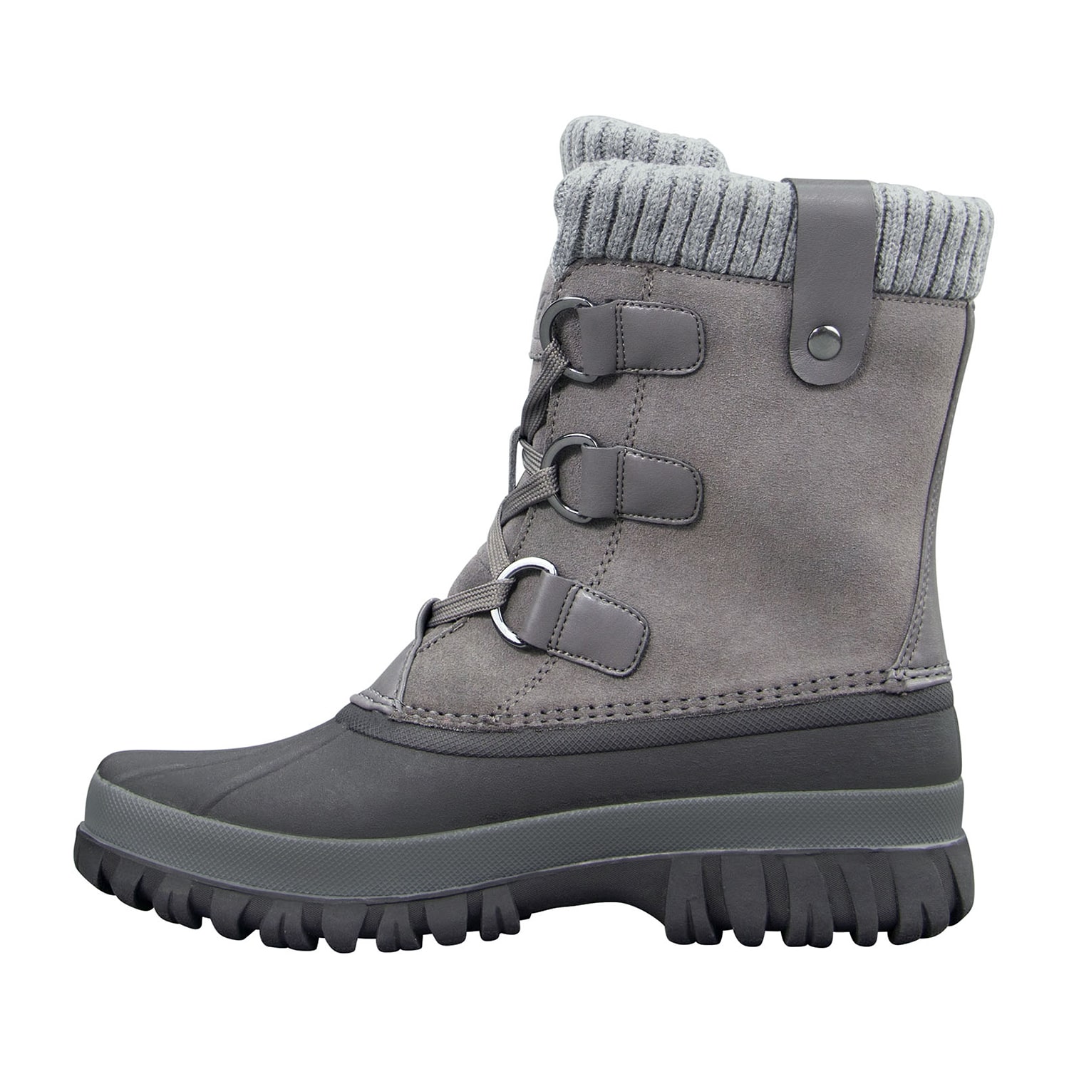 Lugz Womens Stormy Water Resistant Flat Heel Winter Boots
